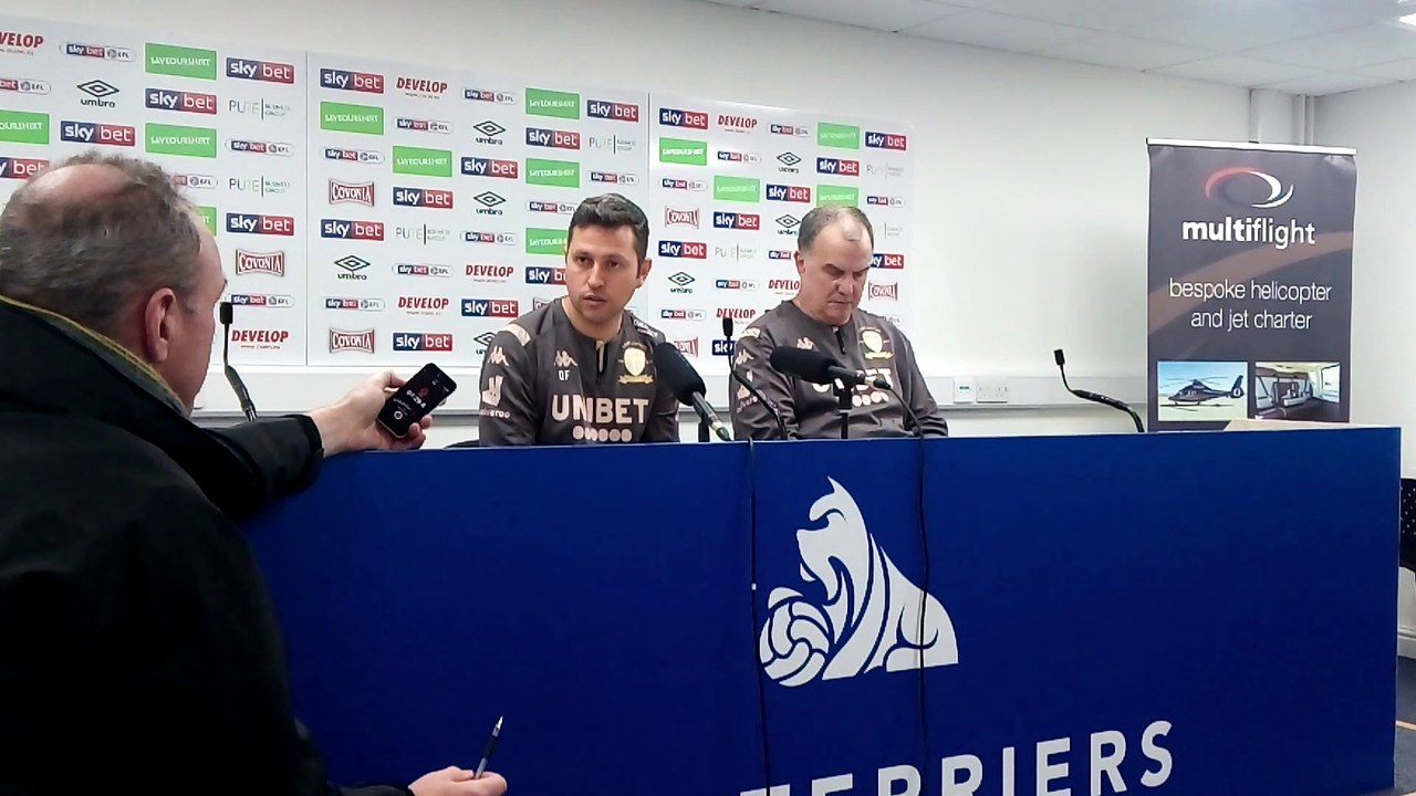 Marcelo Bielsa post-Huddersfield Town