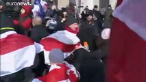 Cientos de manifestantes protestan en Bielorrusia contra una mayor integración con Rusia