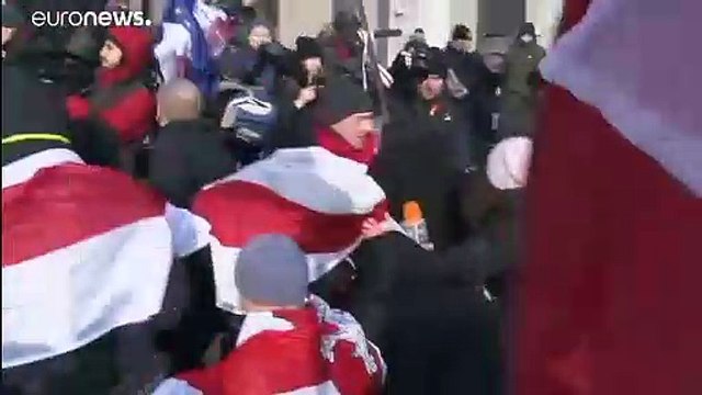 Cientos de manifestantes protestan en Bielorrusia contra una mayor integración con Rusia