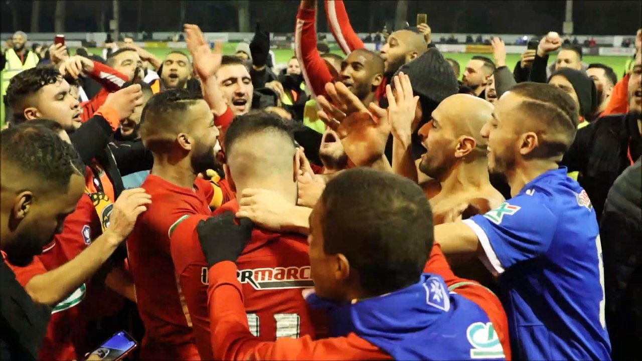 L'exploit de Hombourg-Haut face à Auxerre en Coupe de France : la joie des supporters et des joueurs