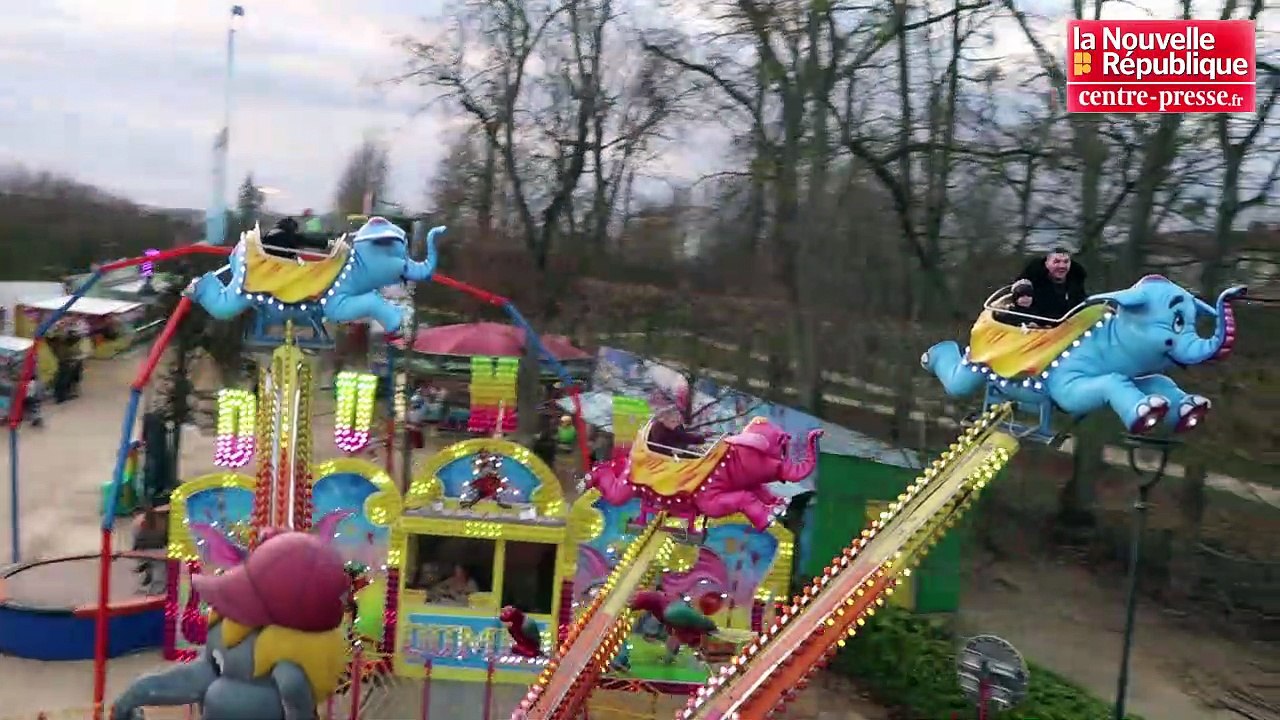 VIDEO. Poitiers. Les premières images de la fête foraine à Blossac