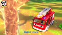 Fire Truck, Police Car, Ambulance In Surprise Eggs | Nursery Rhymes | Kids Cartoon | BabyBus