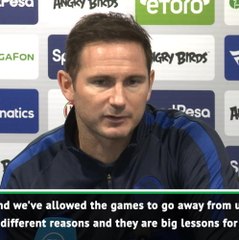 Lampard not looking at January transfers despite Chelsea loss