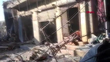 Rejim güçleri idlib'i bombaladı 20 ölü, 50 yaralı