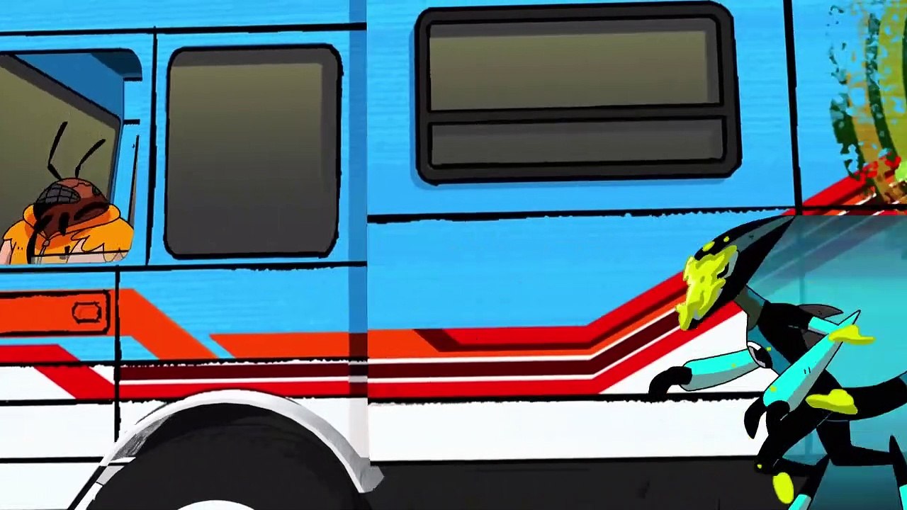 Ben 10 - The Fly Guys Steal The Rust Bucket!
