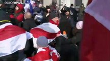 Mass protests in Belarus over president's meeting with Putin