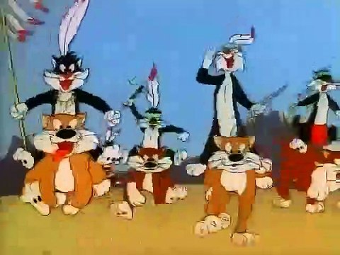 Titi et Grosminet - Titi au pays des indiens (1953)