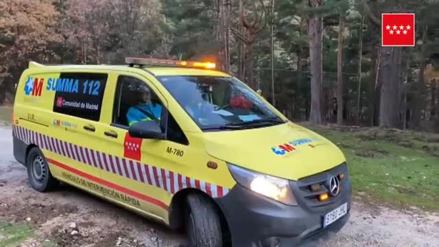 Muere una mujer tras ser arrollada por un tren en Cercedilla