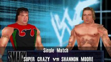 WWE Sumerslam Mod Matches Super Crazy vs Shannon Moore