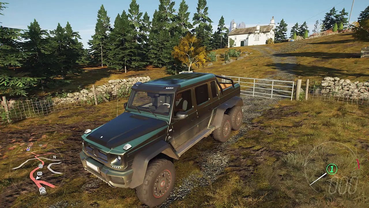 Forza Horizon 4 - 900HP MERCEDES-BENZ G 63 AMG 6X6 - OFF-ROAD in fortune island - 1080p60FPS