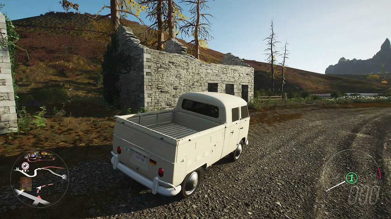 Forza Horizon 4 - 1966 VOLKSWAGEN DOUBLE CAB PICK-UP - OFF-ROAD in fortune island - 1080p60FPS