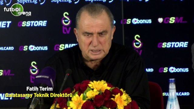 Fatih Terim sakatlıklardan yakındı! Stopere adam koyuyoruz stoper değil forvete adam koyuyoruz santrfor değil