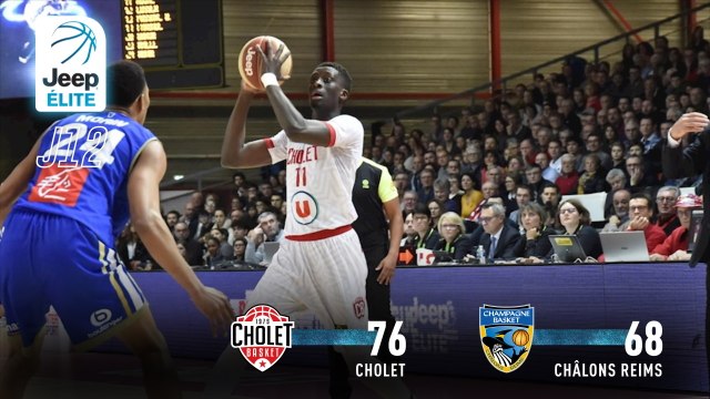 Jeep® ÉLITE : Cholet vs Châlons-Reims (J12)