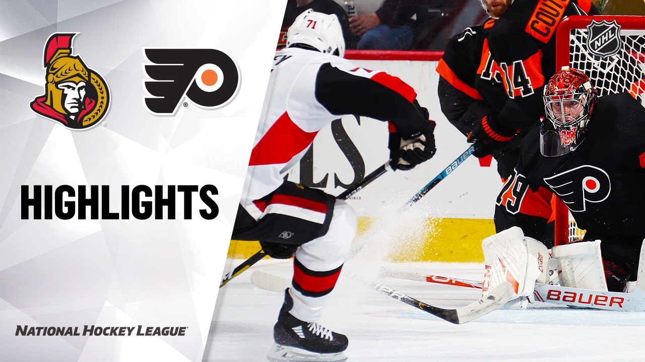 NHL Highlights | Senators @ Flyers 12/07/19