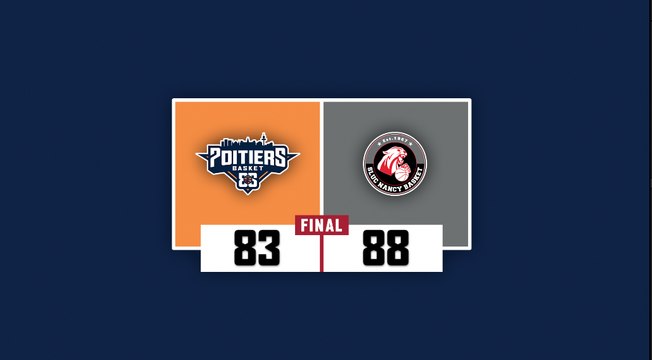 Poitiers vs Nancy : Le résumé du match
