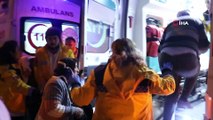 Sivas’ta 4 kişinin yaralandığı kaza güvenlik kamerasında