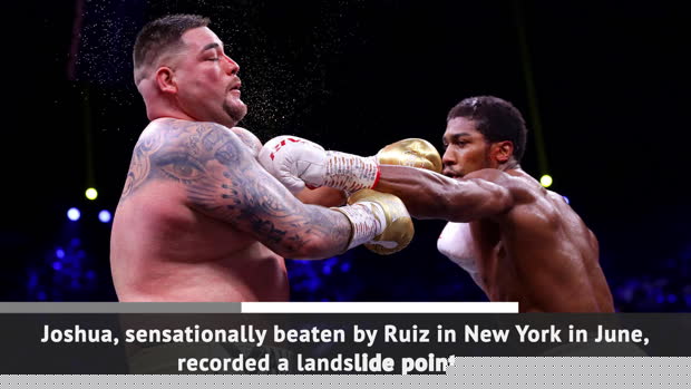 Joshua beats Ruiz Jr in heavyweight rematch