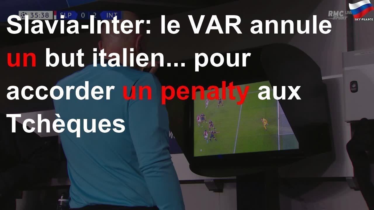Slavia-Inter: le VAR annule un but italien... pour accorder un penalty aux Tchèques