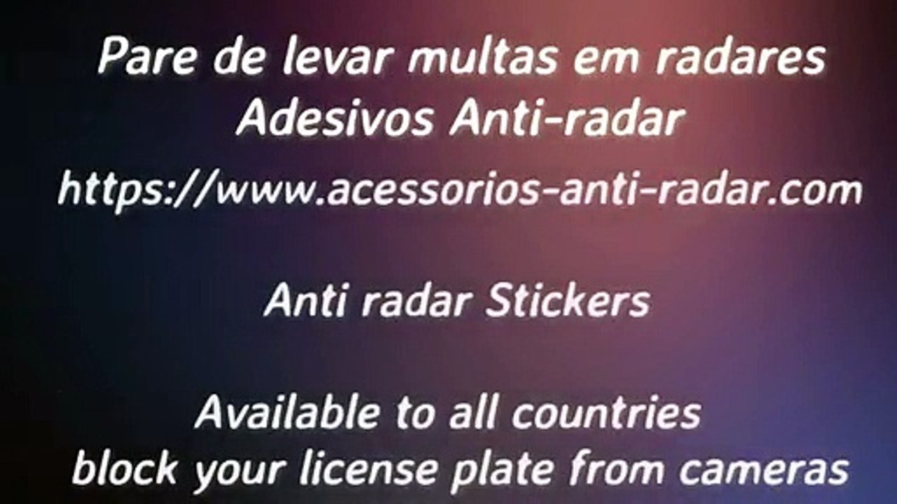 STICKERS ANTI CAMERA RADAR