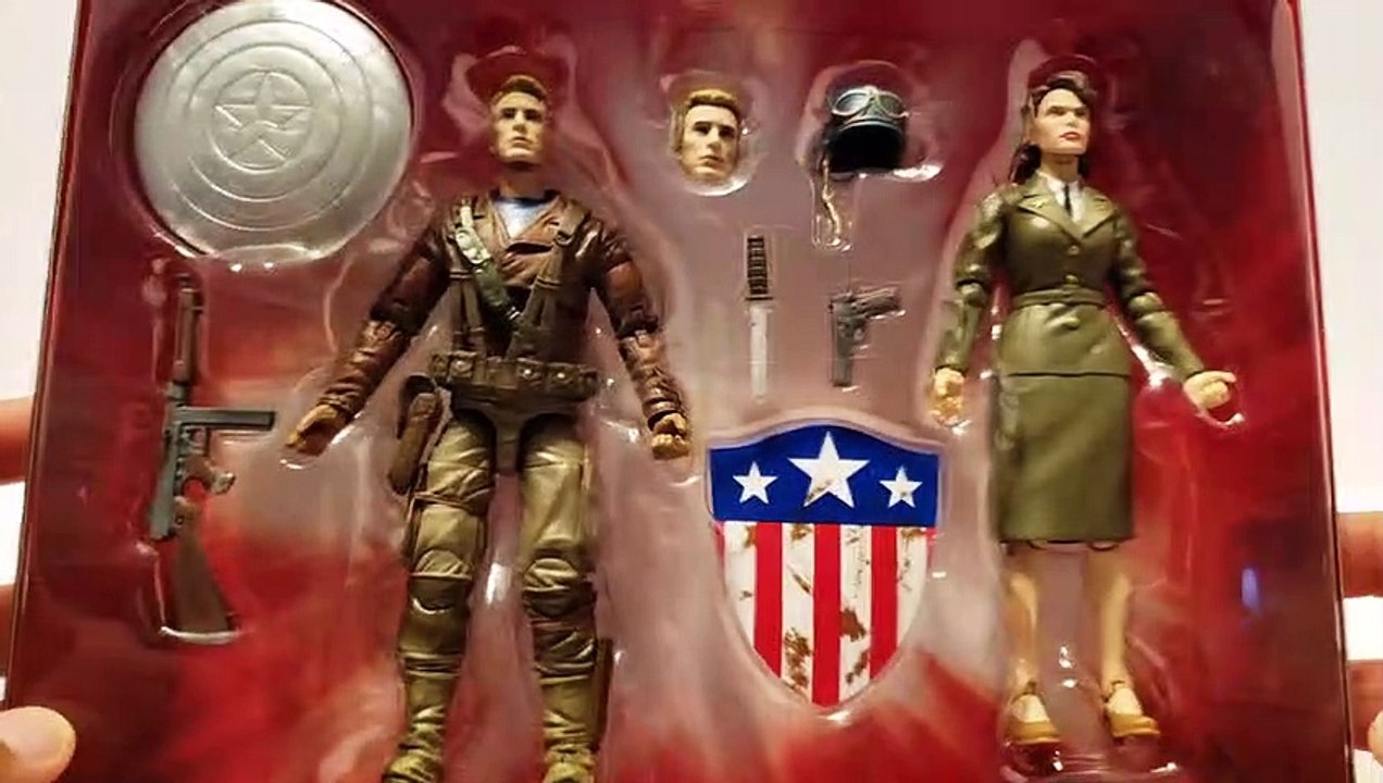 Foxy Unboxy: Marvel Legends 1st Avenger Captain America and Peggy Carter
