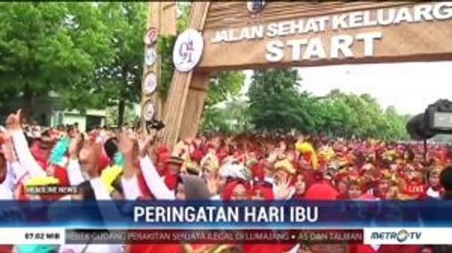 Peringati Hari Ibu, Forkopimda Jatim Gelar Jalan Sehat Keluarga