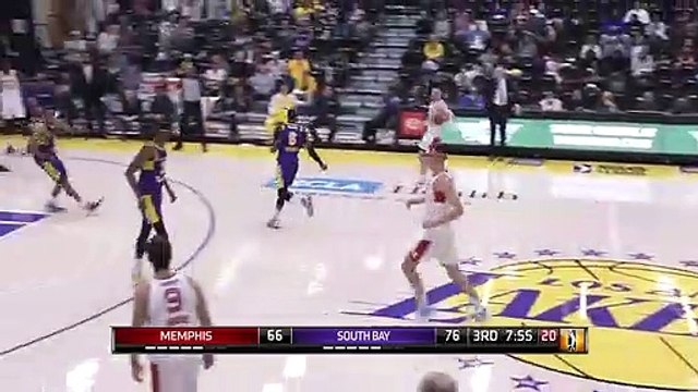 Dusty Hannahs (28 points) Highlights vs. South Bay Lakers