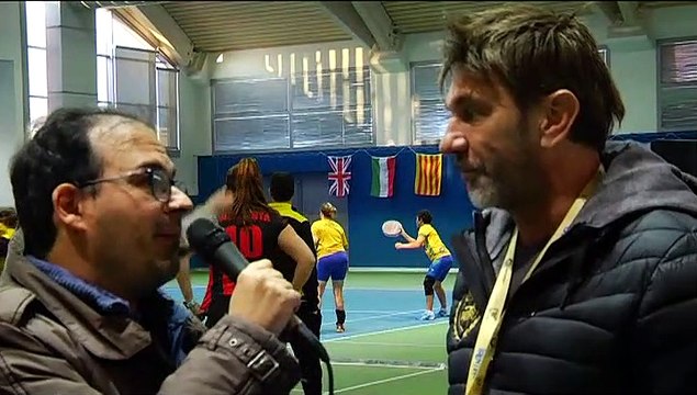 FLAVIO UBIALI (v.pres. FIPT) - 3° Mondiale Tamburello Indoor 2019 ...così han detto...