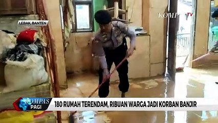 Banjir Rendam Ratusan Rumah di Lebak, 3 Jembatan Putus