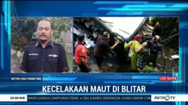 Korban Selamat Kecelakaan Bus Rombongan Guru TK di Blitar Jalani Perawatan Intensif