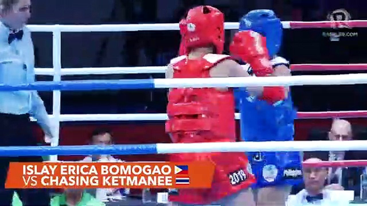 Philippines vs Thailand, muay thai women's 45kg