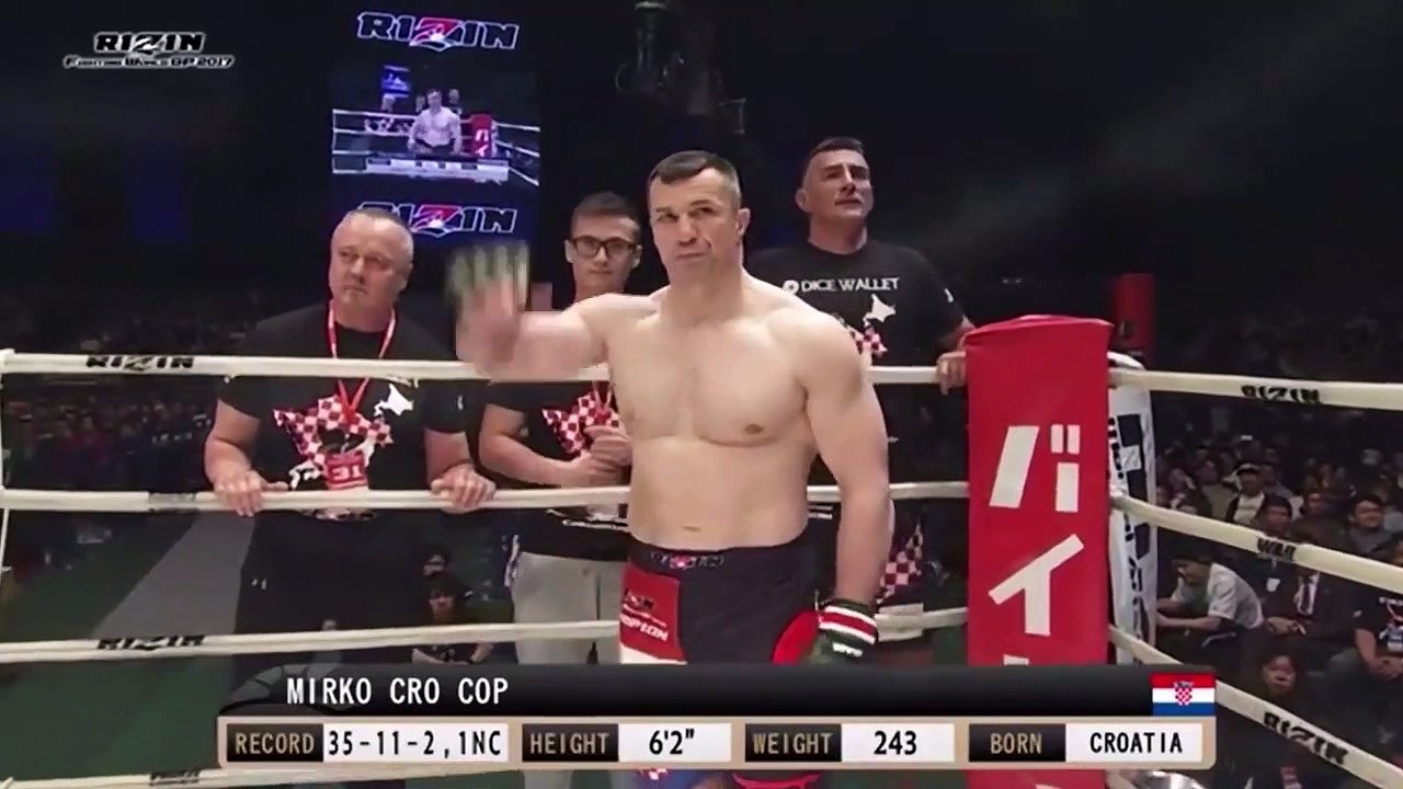 RIZIN 9Mirko Cro cop vs Tsuyoshi Kousaka