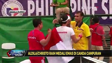 Puasa Gelar Selama 16 Tahun, Aldila/Christopher Rungkat Raih Medali Emas di Tenis Lapangan