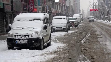 Hakkari yüksekova'da kar ve sis hayatı olumsuz yönde etkiliyor