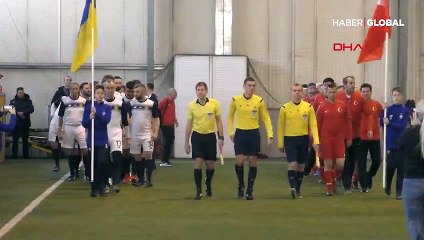 Türk ve Ukraynalı milletvekillerinden dostluk maçı