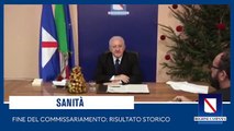 De Luca - La fine del commissariamento, dopo dieci anni, per la Campania (06.12.)