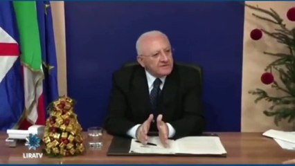 De Luca - La Campania è unica Regione d’Italia ad aver varato un Piano per il La)