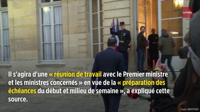 Retraites : concertations à l'Élysée et derniers arbitrages