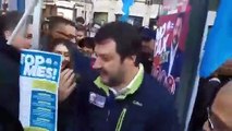 Salvini a Milano tra i gazebo Lega #StopMES (07.12.19)