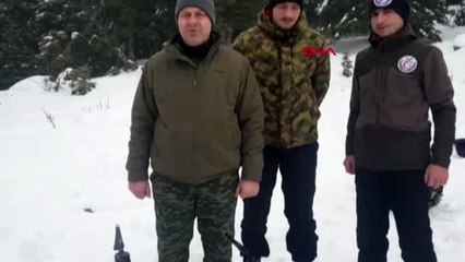 Bursa kayıp dağcılar termal görüşlü drone ile aranıyor
