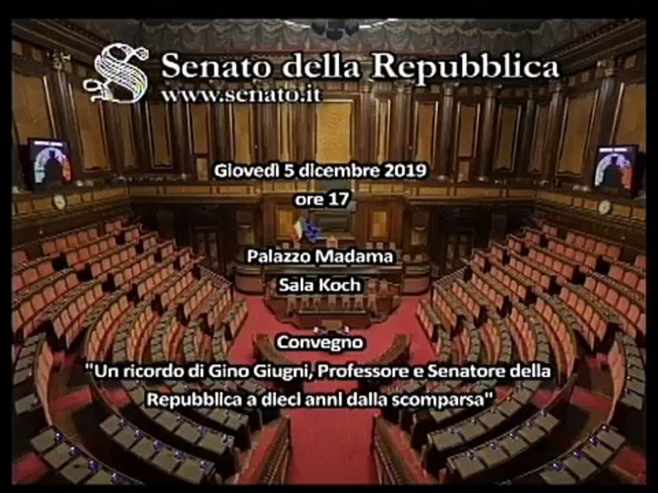 Convegno in ricordo di Gino Giugni