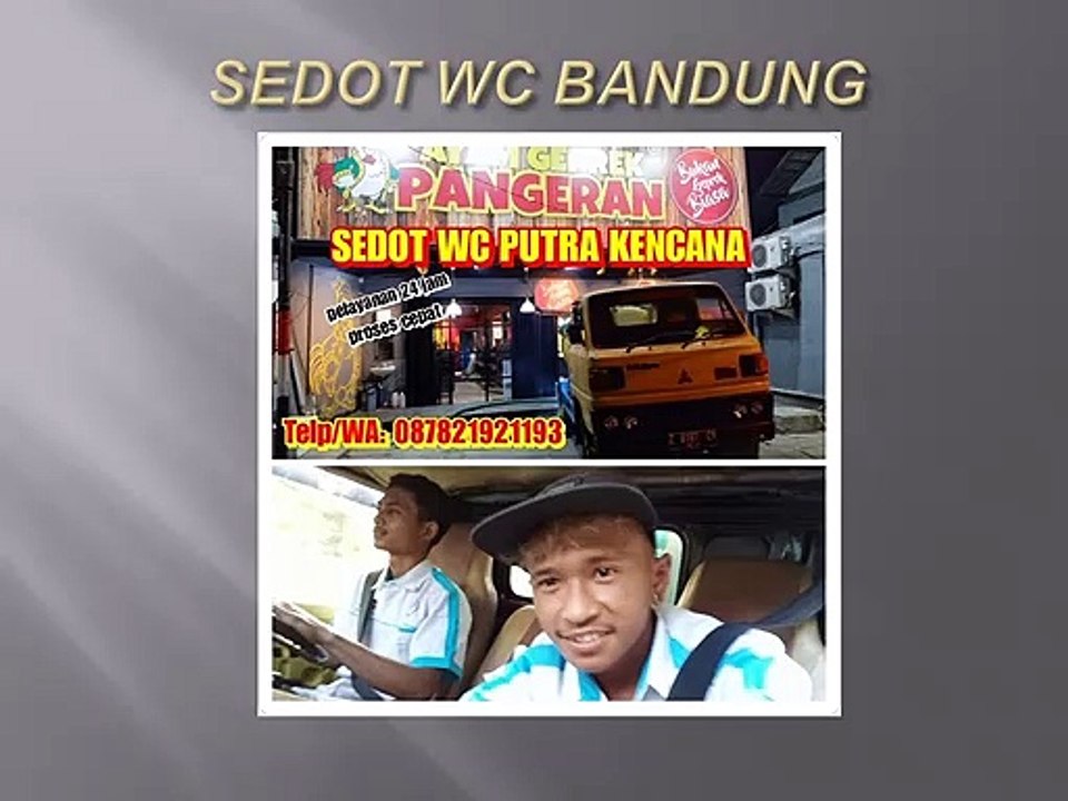 SEDOT WC BANDUNG