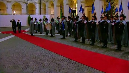 Conte accoglie il presidente del Ciad Idriss Déby (06.12.19)