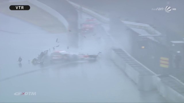 SuperGT vs DTM 2019 Fuji Practice Mutoh Huge Crash