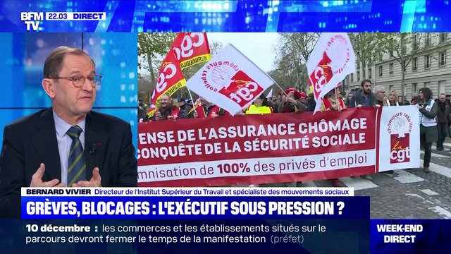 Grèves, blocages: l'exécutif sous pression ? - 07/12