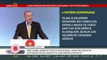 Başkan Erdoğan Yatırım Konferansı'nda konuşuyor