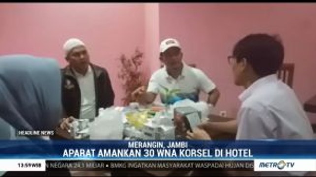 Praktik Pengobatan Ilegal, Tim Pora Sarolangun Amankan 30 WNA Asal Korsel