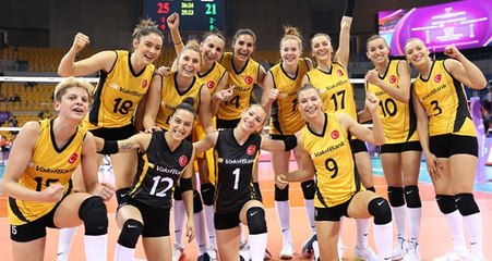 VakıfBank dünya üçüncüsü oldu!