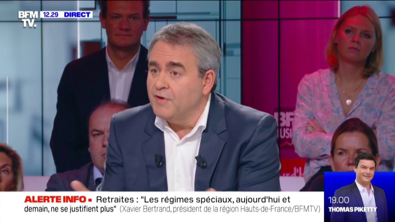 Selon Xavier Bertrand, "en 2030, on ne pourra pas payer les retraites de tout le monde"