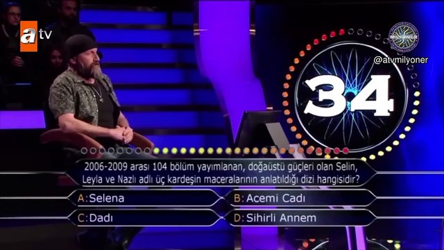 Kim Milyoner Olmak İster'de Sinem Kobal sorusu