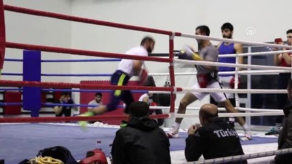 Boks milli takım antrenörleri AA'nın "Yılın Fotoğrafları" oylamasına katıldı